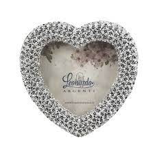Cornice Leonardo Cuore Biancospino Argento Jewelab It Argento Cornici Gioielli In Argento