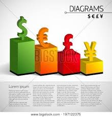 Business 3d Bar Chart Vector Photo Free Trial Bigstock