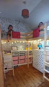 Board and batten adds character and architectural interest to the room. Parents Whose Kids Share A Box Room Show How They Give Them Their Own Space From Triple Bunkbeds To High Sleepers