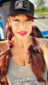 My girl ready for the road again after a wonderful ride today with my sexy  husband!