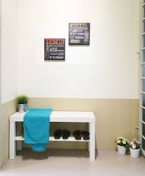 a welcoming entrance with nice shoe racks student accommodation in starville apartment usj 19 subang jaya trending decor student accommodation home decor
