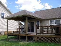 Roof— the roof should be sloped at least 1/4 in. How To Build A Roof Over A Deck Arxiusarquitectura