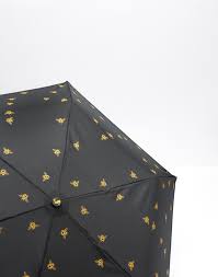Black And White Striped Bee Uk Black Bee Brolly Printed Umbrella Size One Size Joules Uk Bee Print Bee Decor Bee Inspired