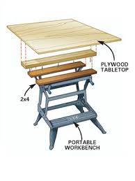 Black And Decker Foldable Workbench Diy Tip Of The Day Extended Portable Workbench If You Like Your Portable Workbench But Sometimes Need A Larger W Portable Workbench Diy Woodworking Workbench
