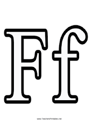 letter f