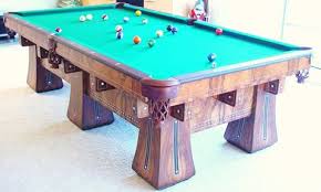 The Kling Antique Billiard Pool Table Restored By Brunswick Pool Table Antique Pool Tables Antique Billiards