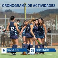 Cronograma de actividades 𝐇𝐨𝐜𝐤𝐞𝐲 Sábado 🏑 Hockey infantil sub  8/10/12 Viaja a encuentro en estudiantes de olavarria 🏑 Mamis compiten en  el Nacional en Mendoza 🏑 Domingo Master jugamos de local con