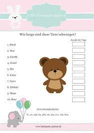 babyparty baby shower spiele tischdeko fur babyparty