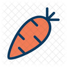 Free for commercial use high quality images Carrot Icon Of Colored Outline Style Available In Svg Png Eps Ai Icon Fonts In 2020 Icon Font Icon Png