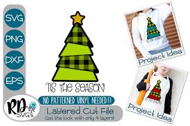 Merry xmas and happy holidays! Tis The Season A Christmas Cricut Layered Cut File Svg 1091109 Cut Files Design Bundles