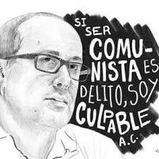 Nuestra solidaridad y apoyo al compañero Alberto Cubero, ser antifascista  es una obligación democrática