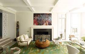 See Why Robert Downey Jr Calls Designer Joe Nahem A Force Of Nature Sunken Living Room Hamptons Living Room Elle Decor Living Room