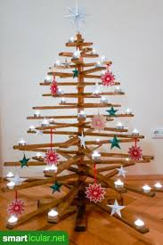 Baumchen aus holz dekobaume tannenbaum weihnachtsdeko etsy. Bauanleitung Fur Einen Faltbaren Christbaum Aus Holz