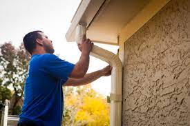 Downspout bands are used to attach the downspout to the wall (not included). Do I Need To Add Another Downspout To My Gutters K Guard Heartland