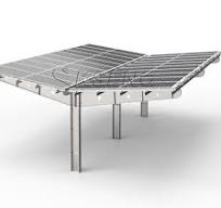 T-shape Sustainable Modern Design Carbon Steel Solar Carport ...