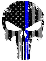Blueline Punisher Skull 5 5 X 4 Inch Tattered Subdued Us Papeis De Parede Caveira Caveira Justiceiro Arte Com Caveira