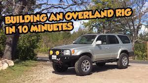 Transfer over your build thread from a different forum to this one. 3rd Gen Toyota 4runner Overland Build Youtube