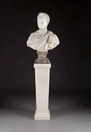 Auction Bust Of A Roman Emperor With A Decorative Marble Stele Buy Online By Veryimportantlot Com Auction Catalog Sculptures And Old Masters Paintings From 16 03 2019 Photo Price Auction Lot 1636