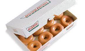 18) only, is filled with chocolate creme and dipped in caramel icing that's been dyed to look like the red planet. Krispy Kreme Doughnuts Krispy Kreme Groupon