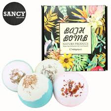These bath bombs are scented with pikake flower fragrance oil. Sancy Pure Natural Organic Dried Flower Moisturizing Bath Bomb 100g X 4 Shopee Malaysia