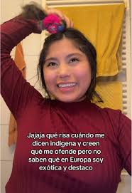 Boliviana en Suiza: La Exótica Indígena Bonita