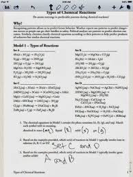 A chemical reaction is a process generally characterized by a chemical change in which the starting materials (reactants) are different. Bill Chemical Reactions Science Activities Bill Classifying Chemical Reactions Worksheet Andrewcannon