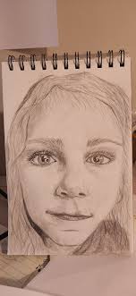 As a challenge for myself going to do a portrait everyday for January. I  have always loved portraits but find I dont draw much anymore so havent  made much improvement