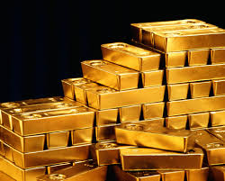 Don't write irreverent message only the picture of gold ignots. The Price Of Gold Turns Up Marginally Upon Settlement With The Acceleration Of Corona S Injuries Saudi 24 News