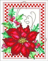 This cross stitch pattern features the main characters in a sweet sampler. Arlinapasos Aol Com On Pinterest Poinsettia Cross Stitch Xmas Cross Stitch Cross Stitch Flowers Christmas Cross Stitch