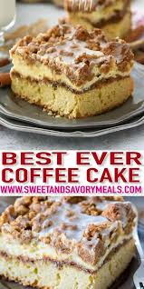 Best Ever Coffee Cake Recipe Video Sweet And Savory Meals In 2020 Coffee Cake Recipes Best Coffee Cake Recipe Ever Best Coffee Cake Recipe
