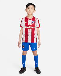 Simeone se lo deja claro al nuevo fichaje del atleti: Atletico Madrid 2021 22 Home Fussballtrikot Set Fur Jungere Kinder Nike De