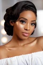 Wedding hairstyles for black women come in many varieties. 39 Black Women Wedding Hairstyles That Full Of Style Black Brides Hairstyles Vintage Hairstyles Hair Styles