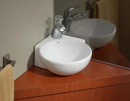 corner over counter/wall mount sink