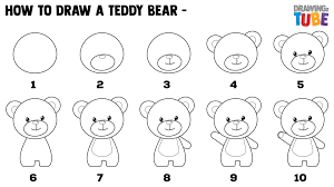 Maybe you would like to learn more about one of these? Cute Teddy Bear Drawing Step By Step Novocom Top