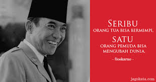Oleh karena itu, kutipan motivasi dari tokoh sukses dunia mungkin bisa membantu agar kita bisa meniru sifat pantang menyerahnya untuk meraih. 177 Kata Kata Soekarno Jagokata