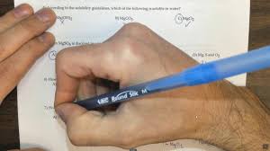 The final exam will contain questions very similar to the ones that you saw on your unit tests. General Chemistry 1 Lab Practice Final Youtube