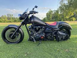 Yamaha Raider 2014 Scl 159 Custom Fender Custom Paint Mount Black