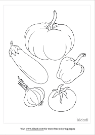 By best coloring pagesmay 10th 2018. Vegetable Coloring Pages Free Food Coloring Pages Kidadl