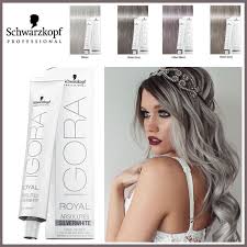 details about schwarzkopf igora royal grey lilac dove grey