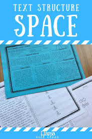 Space Text Structure Worksheets Text Structure Worksheets Text Structure Upper Elementary Science
