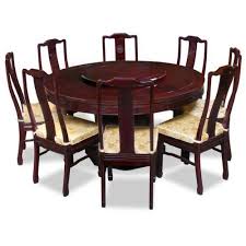 There are so many shapes and sizes of dining tables. 60in Rosewood Round Dining Table With 8 Chairs Chinese Longevity Design By Chinafurnitureonline Round Dining Room Round Dining Room Table Round Dining Table