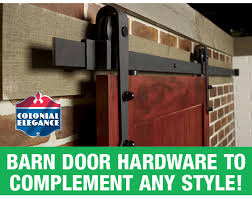 This satin nickel bypass bracket from colonial elegance® will allow for a bypass installation of two sliding barn doors and two rail systems. Menards Flash Sale Sliding Barn Door Hardware Milled