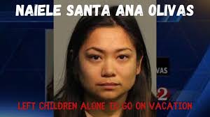 CASE OF NAILELE SANTA ANA OLIVAS: ABANONED CHILDREN FOR A VACATION #SHORTS 