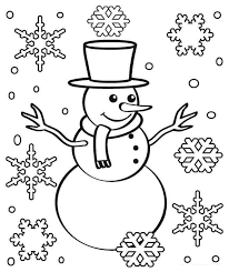 Free educational coloring pages and activities for kids. Snowman Coloring Pages 100 Images Free Printable