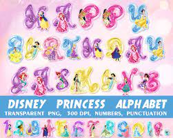 Disney princesses learn the alphabet, capital and small letters, letter recognition and large lines for printing. Princess Birthday Banner Alphabet Printable Abc Digital File You Print Yourself No Physical Produc Disney Scrapbook Disney Princess Letter Digital Alphabet