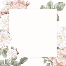 Download Premium Vector Of Elegant Floral Frame Design Vector 842506 Frame Design Floral Border Design Floral Poster