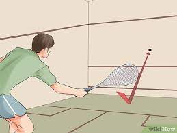 Approach the ball from one side (usually from the side closest to the centre of the court). How To Play Squash 13 Steps With Pictures Wikihow