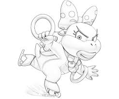 Wendy O Koopa Cute Cute Coloring Pages Art Alphabet Preschool