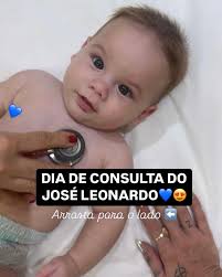 O goidoo na consulta 🥹💙 @zeleonardo.diario 🙏✨