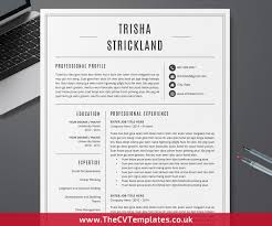 Check spelling or type a new query. Simple Cv Template With Matching Cover Letter And References Template Curriculum Vitae Professional And Minimalist Resume 1 2 3 Page Resume Format For Job Application Instant Download Thecvtemplates Co Uk